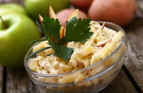 사과 감자 샐러드