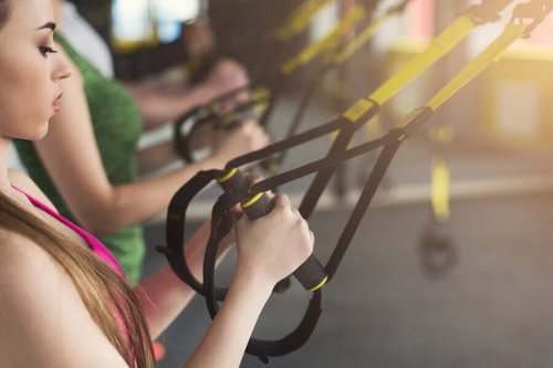 근육을 키우는데 효과적인 TRX 스트랩