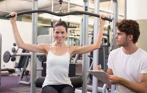 운동하면서 동기 인내심